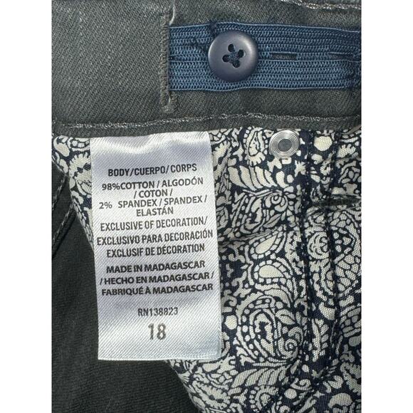 Cody James Youth Boys Straight Leg Gray Denim Jeans - Size 18 (28x29) - Picture 5 of 6